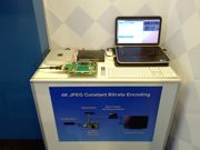Demonstration of 4K Constant Bit Rate JPEG encoding | Alma Technologies